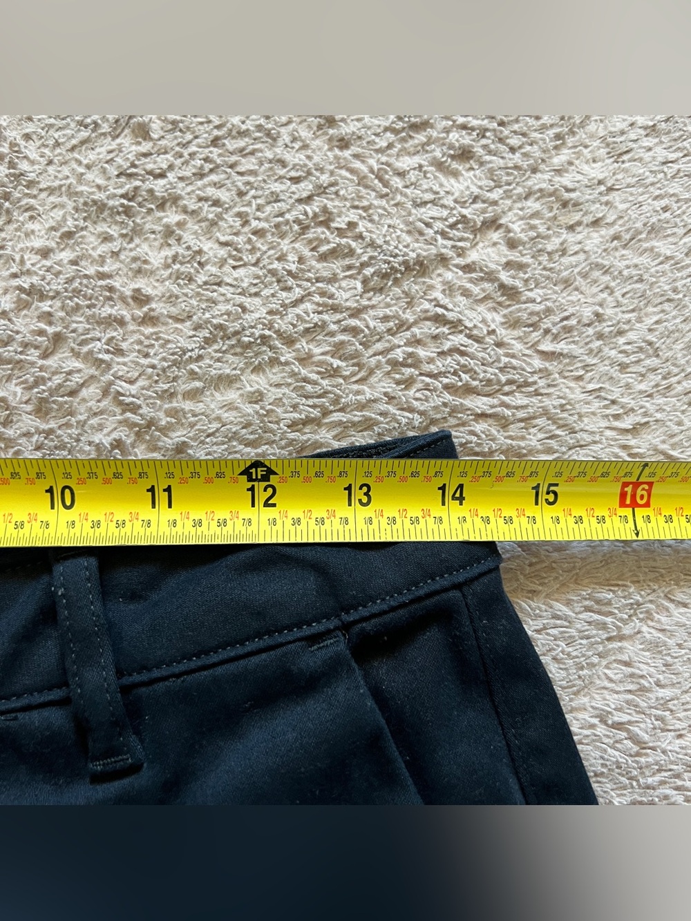 Banana Republic High Rise Chino Shorts Preppy Minimalist Safari Vacation Sz 6 - Picture 4 of 7